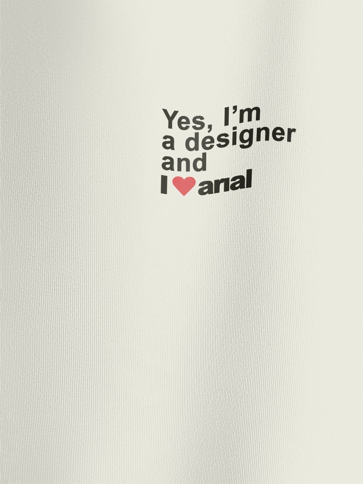 Футболка i <3 arial - изображение 4