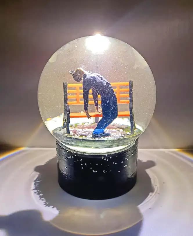 Снежный шар "Отдых в Питере"